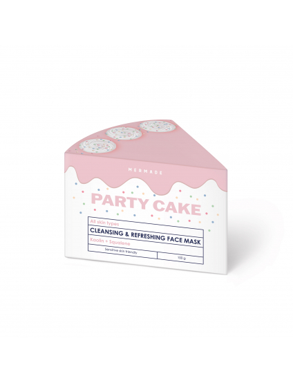 Картинка Кремова маска для обличчя Party Cake, 100г